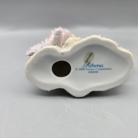 1993 Enesco Coral Kingdom Mermaid "Athena" in Original Box - Picture 7 of 10